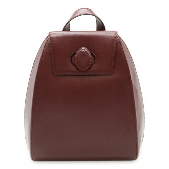 Cartier Must Backpack Leather Bordeaux L1000215